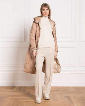 Loro Piana Бежеві штани з кашеміру FAM3590
