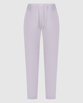 COLOMBO Фиолетовые брюки из кашемира PA004697806U