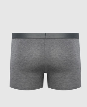 Zimmerli Сірі труси-боксери Pureness з логотипом 7001343