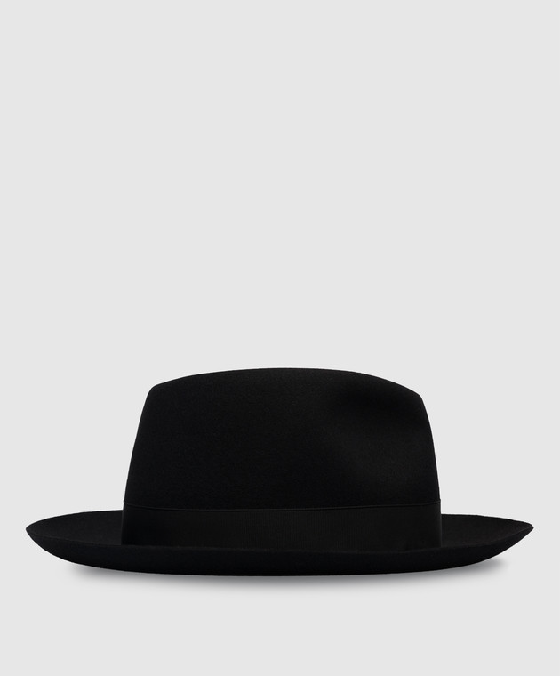 Borsalino Black hat 50 grams 114665 изображение 3
