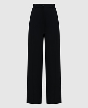 Dolce&Gabbana Чорні штани з вовни FTC18TFU21E