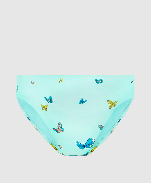 Vilebrequin Blue panties from the Lake swimsuit in a print LAKC3H30