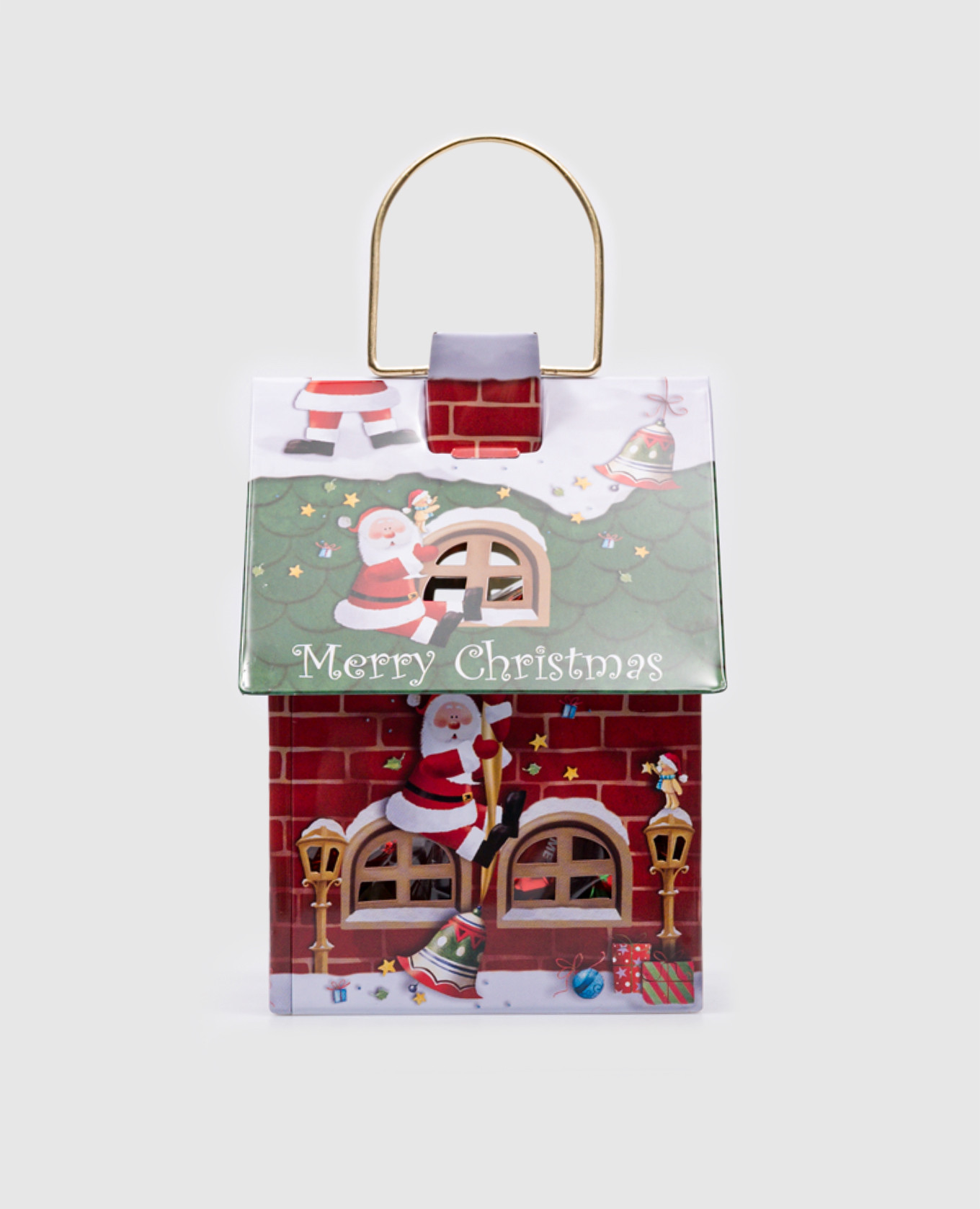 

Набор конфет Merry Christmas в подарочной упаковке Санта, Разноцветный, Десерты