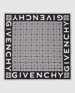 Givenchy Чорна хустра із шовку GW9090SR508