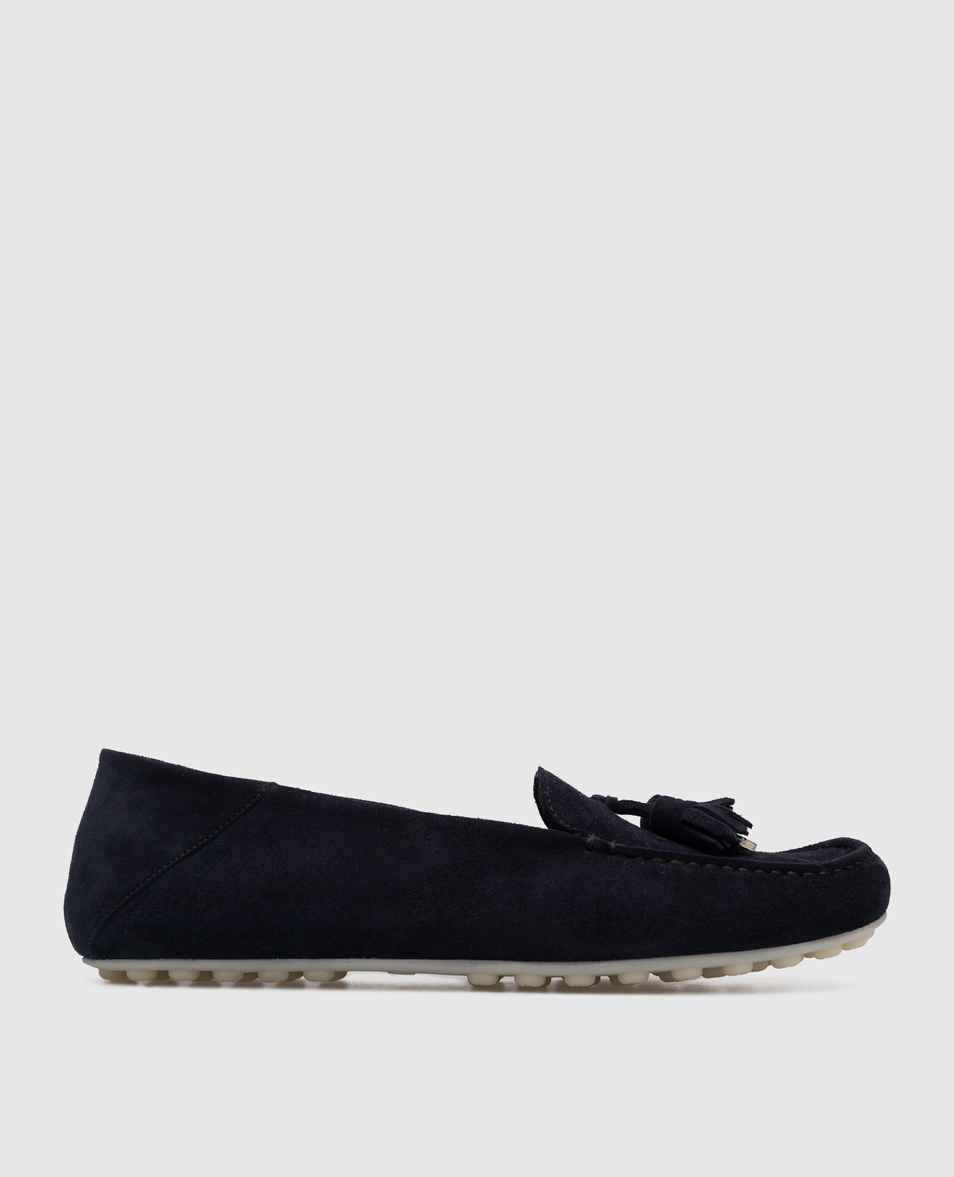 

Синие замшевые мокасины Dot Sole LP, Синий, Мокасины