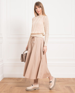 Peserico Бежевая юбка P05702A01979