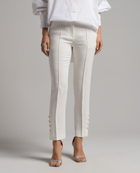 Ermanno Scervino Белые брюки D446P302ILM