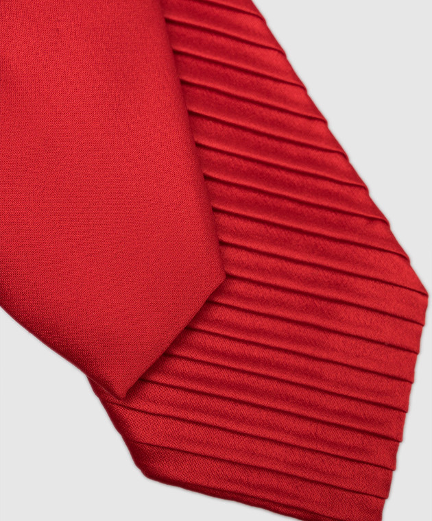 Stefano Ricci Дитяча червона краватка із шовку YCP12UUNIR зображення 3