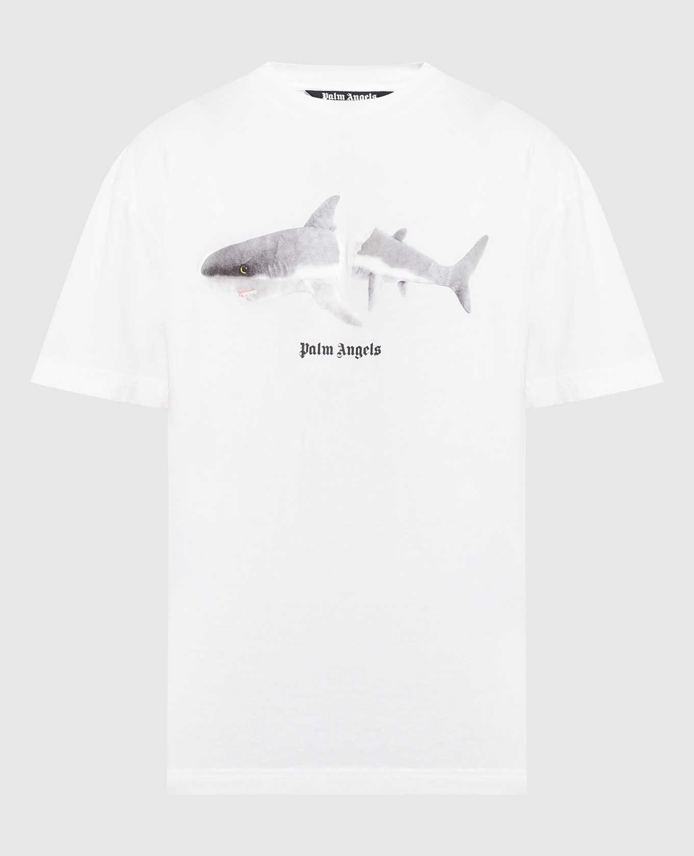 

Белая футболка с принтом логотипа CLASSICA SHARK, Белый, Футболки