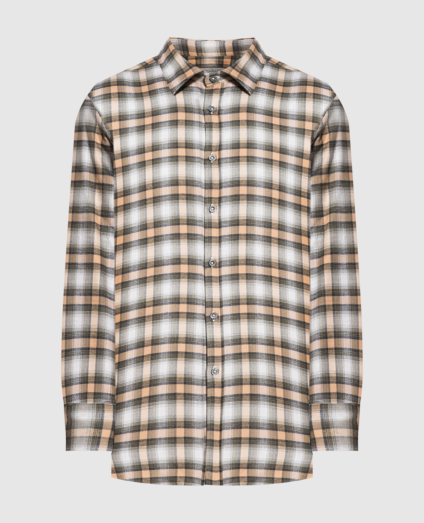 

Рубашка в клетку цвета хаки, Рубашки