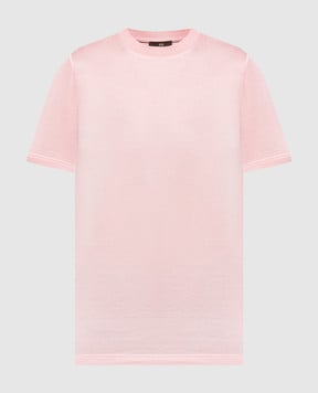 Enrico Mandelli Рожева футболка DTYACH4728