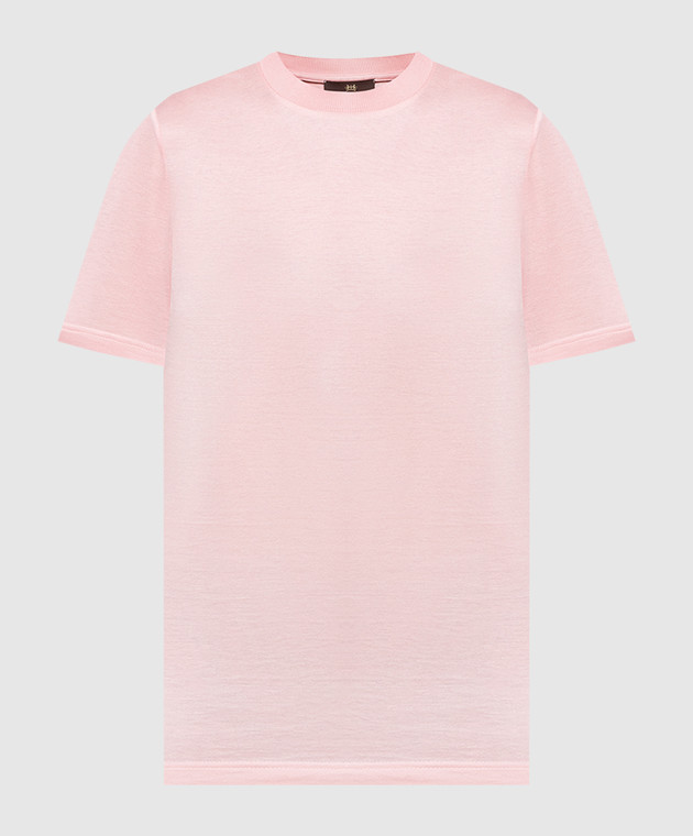 Enrico Mandelli Pink T-shirt DTYACH4728