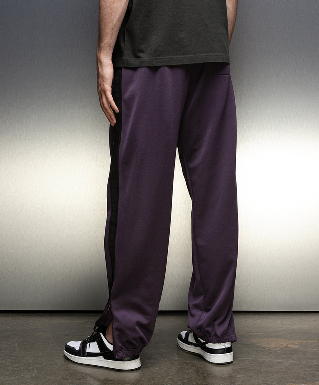 Heron Preston Фиолетовые спортивные штаны с логотипом HMCJ010F23JER001 изображение 4