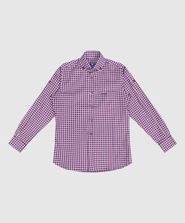 Stefano Ricci Children's checkered shirt YC003204LJ1824