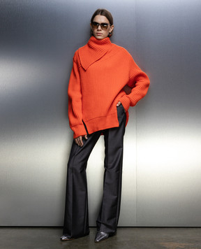 Jil Sander Помаранчевий светр  з вовни J02GP0137J14511
