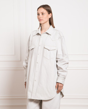 Maison Margiela Сіра джинсова куртка S51DT0007S30857