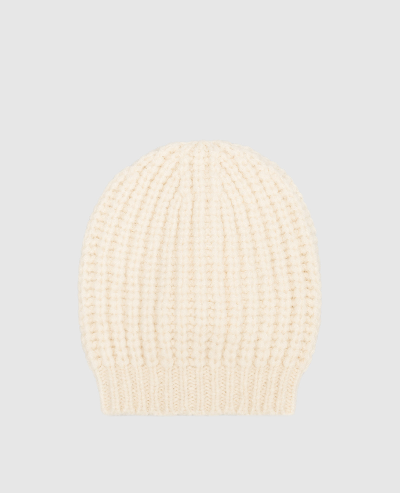 White cap in a textured pattern