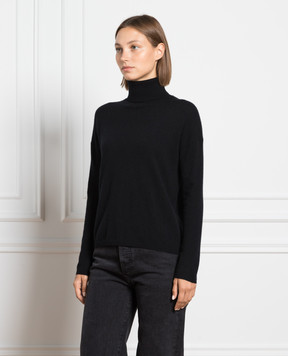 Allude Черный гольф из кашемира 23511113