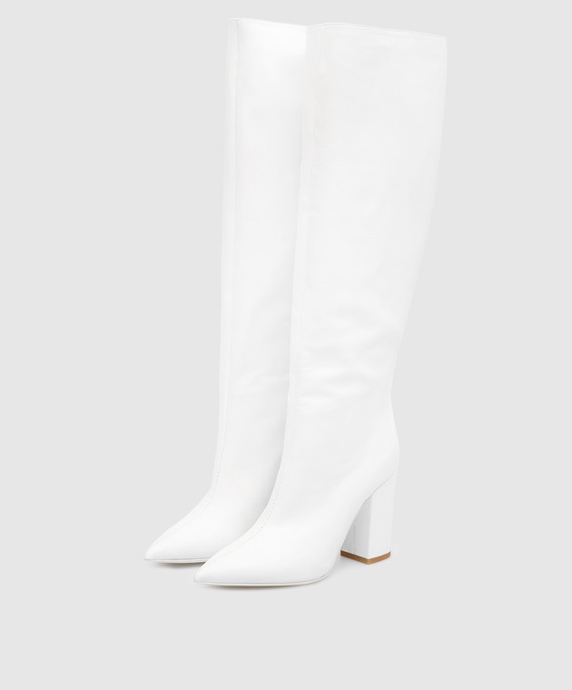 Babe Pay Pls White leather boots with lighting 5139522301 изображение 4