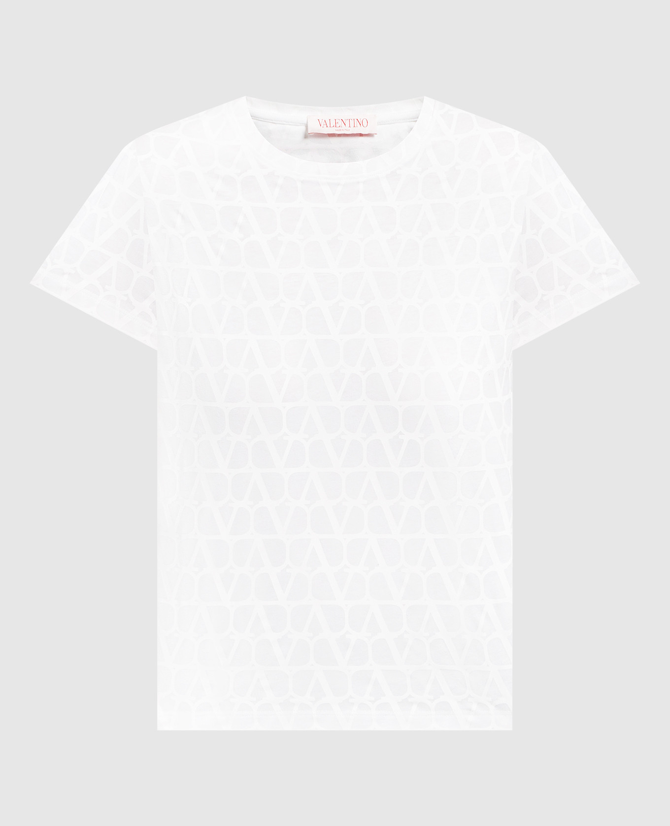 Белая футболка в принт логотипа Toile Iconographe