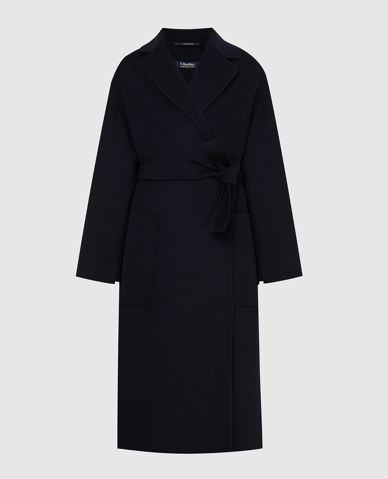 

Темно-синее пальто Nina из шерсти, Тёмно-синий, Пальто