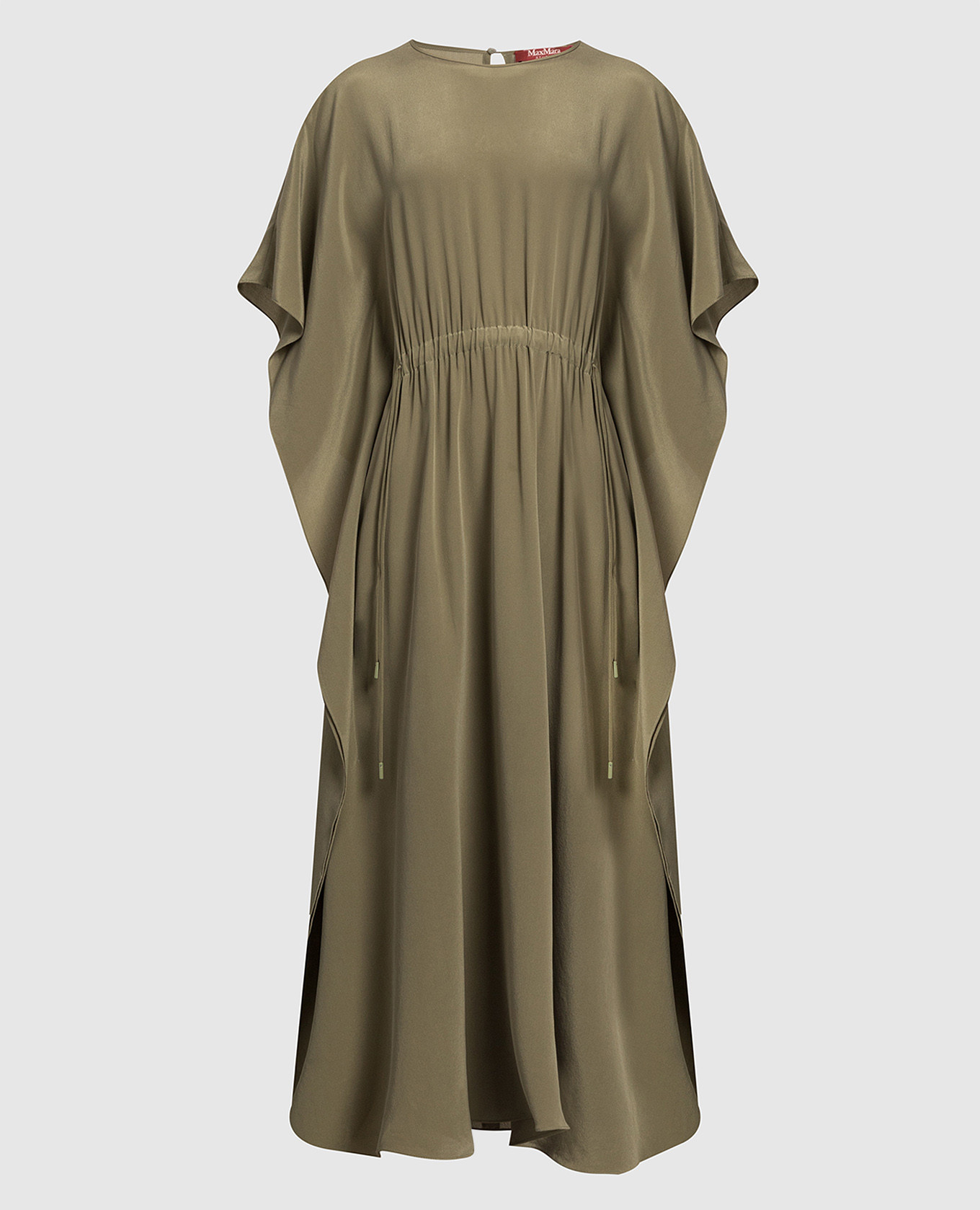 

Зеленое платье Vino из шелка, Зеленый, Повседневные платья