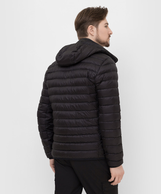Stone Island Черная пуховая куртка 761540324 изображение 4