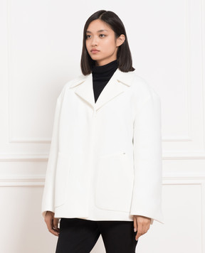Ermanno Scervino Біла куртка D410B334FDQ