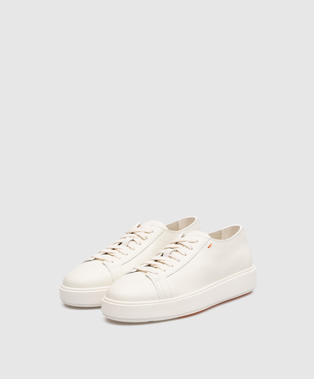 Santoni hotsell sneakers bianche