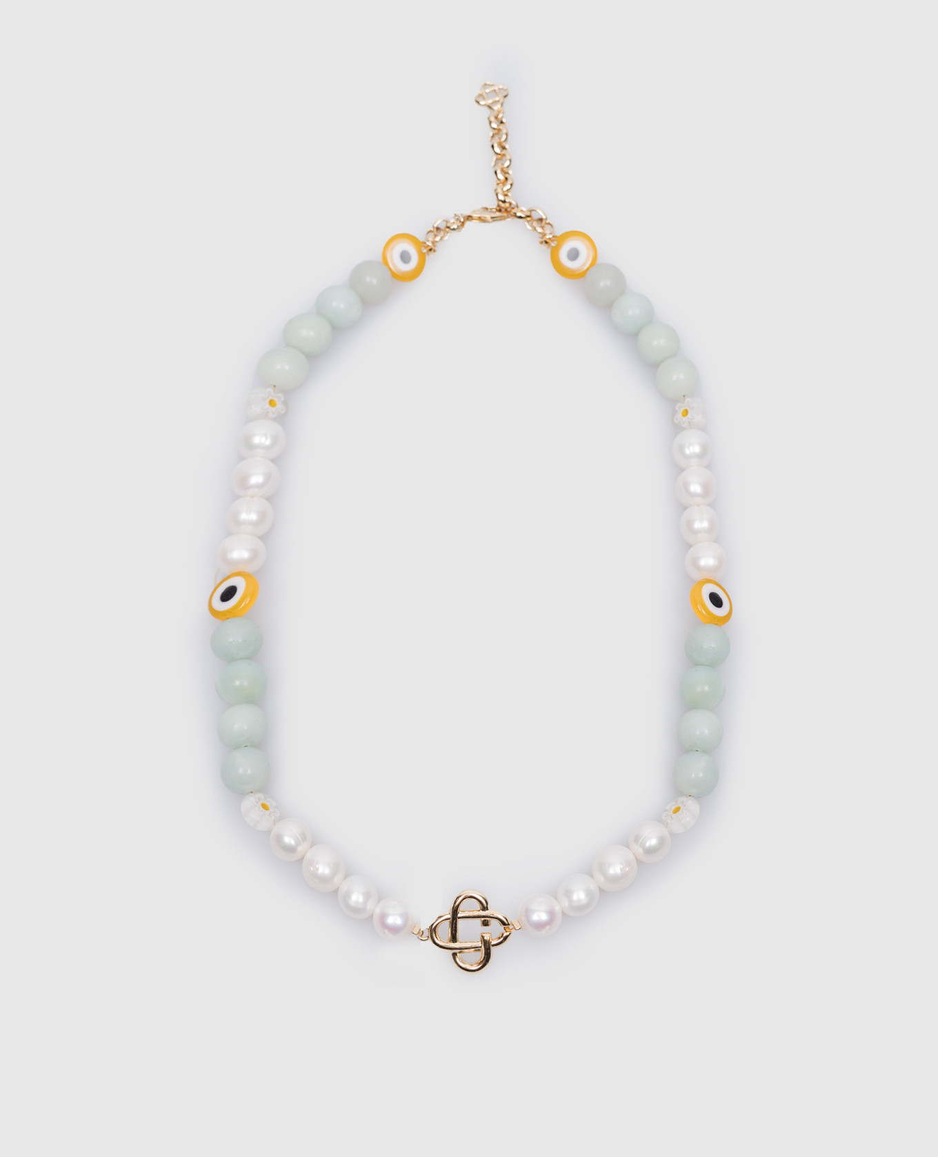 

Ожерелье Charm с логотипом, Белый, Ожерелья