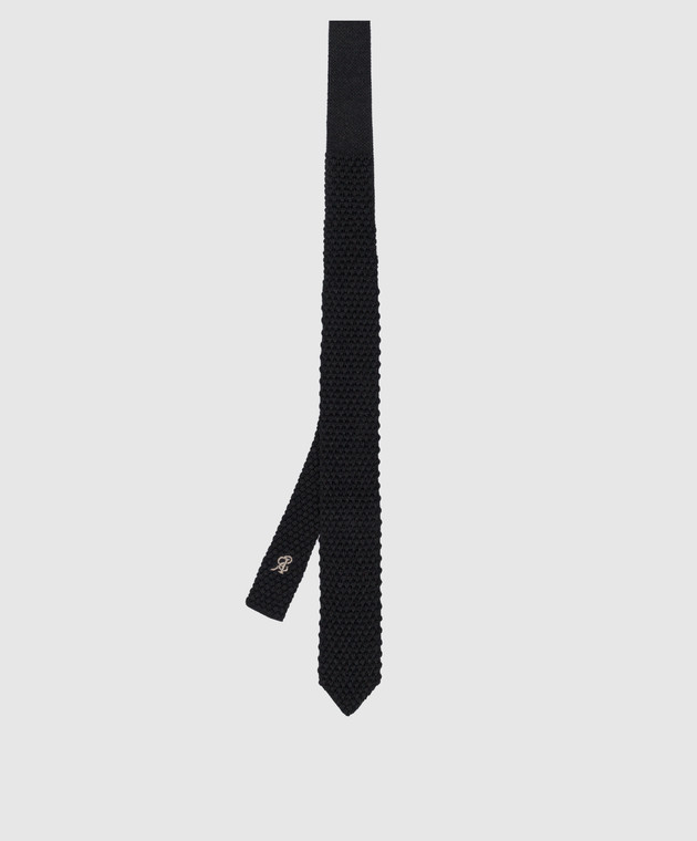 Stefano Ricci Дитяча графітова краватка з шовку YCRMTSR1400 зображення 2