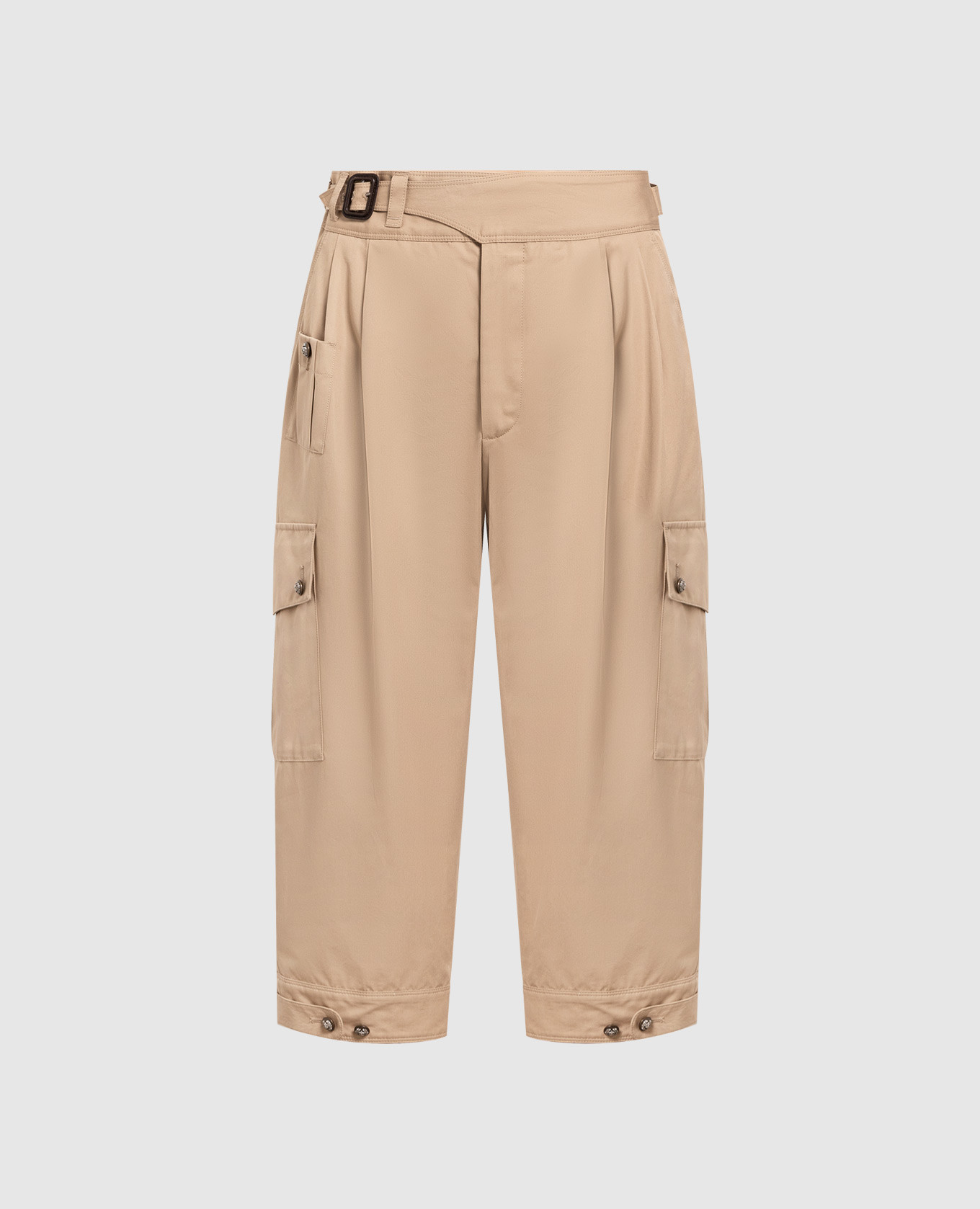 

Коричневые укороченные карго, Коричневый, Укороченные брюки