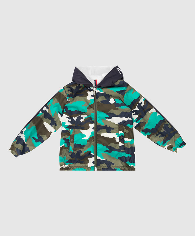 Moncler ENFANT Children's jacket in camouflage print 1A00024595WS