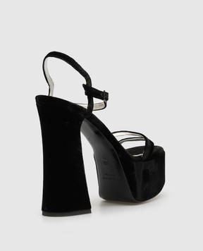 Philosophy di Lorenzo Serafini Черные босоножки A32045780