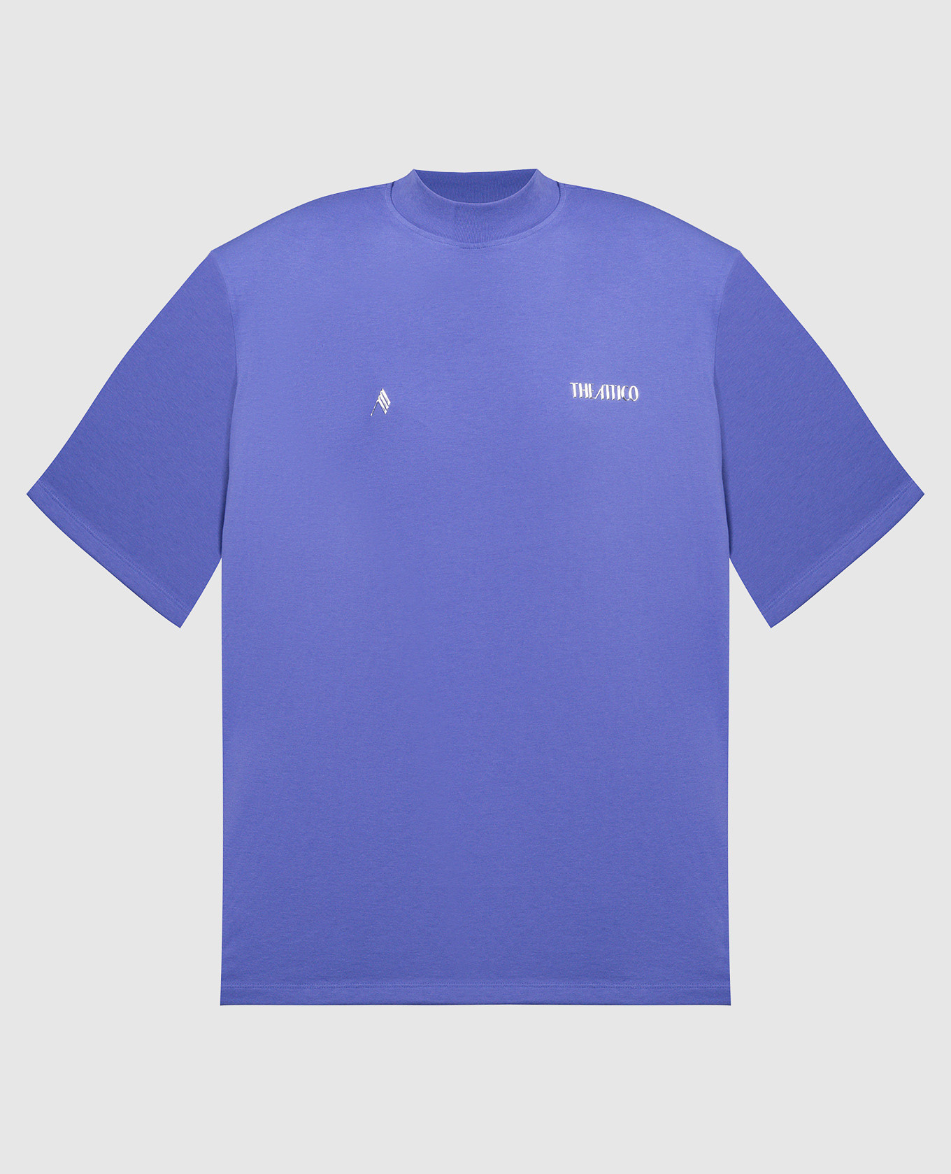 Purple t-shirt by Kylie with a textured logo