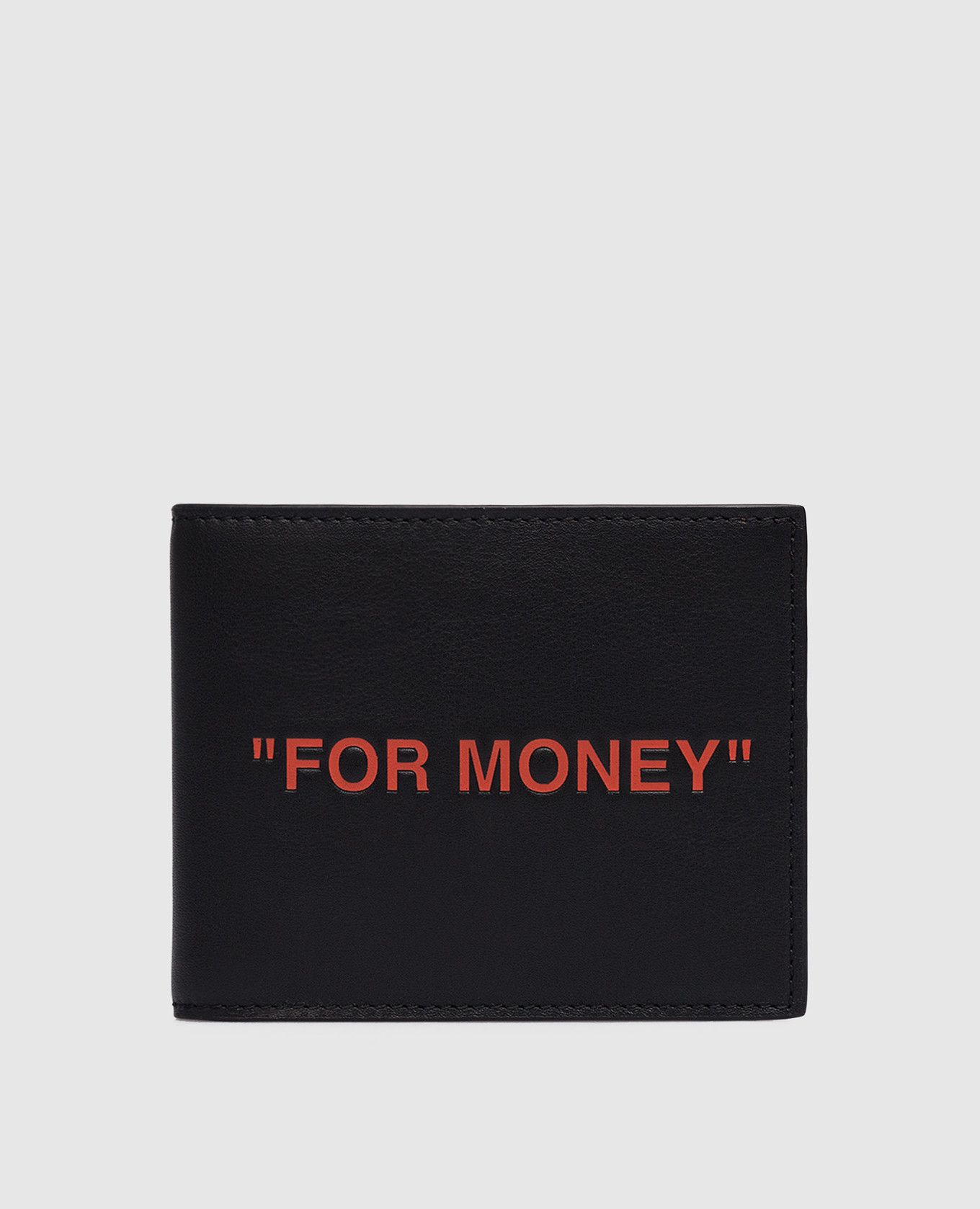 

Черный кожаный портмоне FOR MONEY, Портмоне