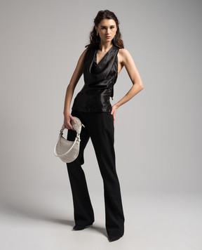Bottega Veneta Черный топ 777470V3OU0