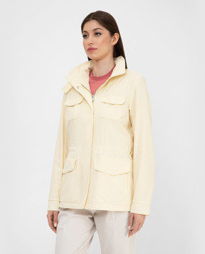 Loro Piana Светло-бежевая куртка Traveller FAF8482