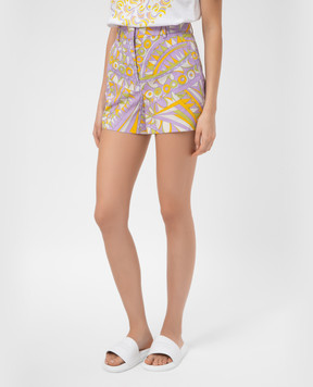 EMILIO PUCCI Шорты в принт Bandierine 2ERU262E778