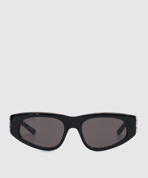 Balenciaga Black Dynasty sunglasses with crystals 621642T0041