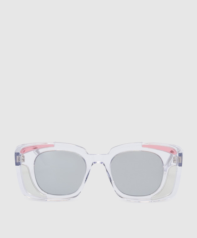 Kuboraum T7 transparent sunglasses KRS0T7CRYS0000SI