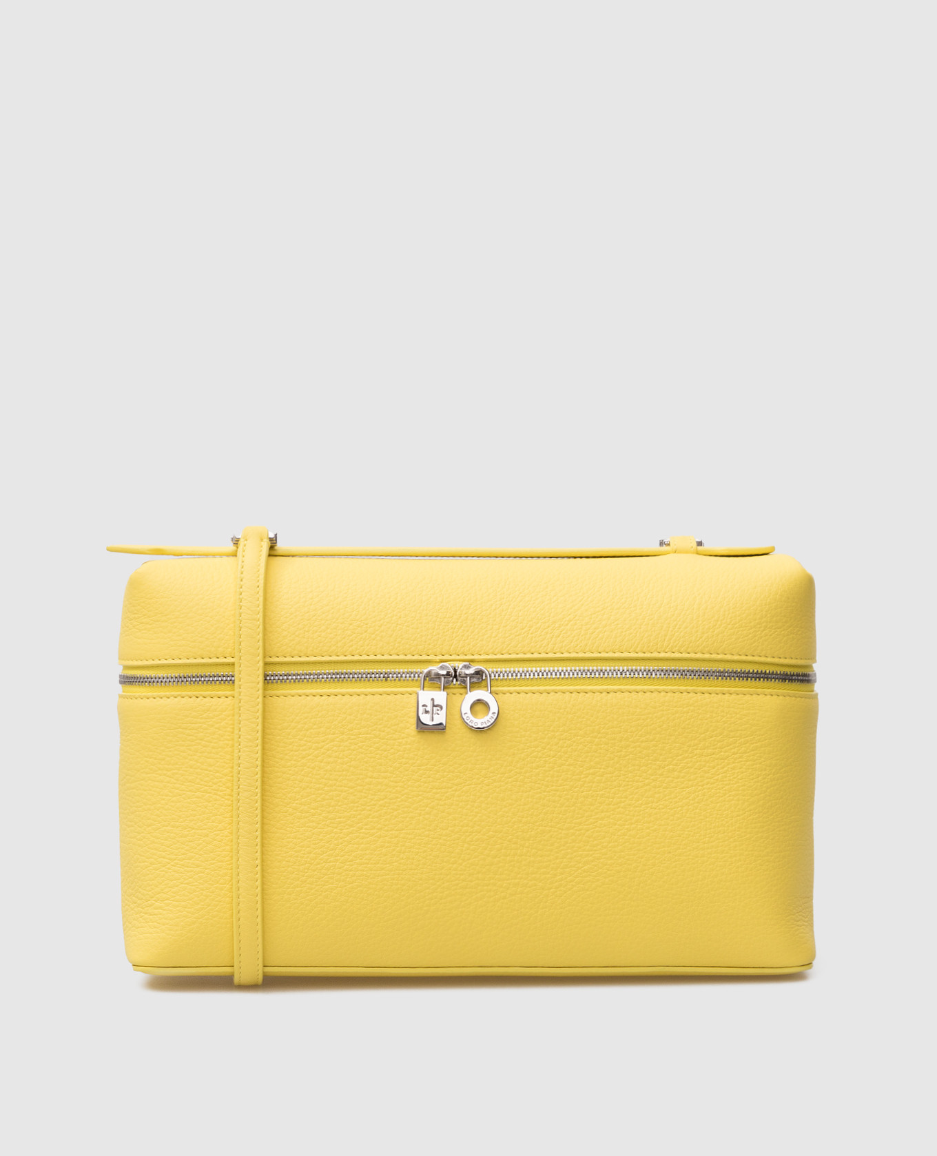 Желтая кожаная сумка Extra Pocket L27