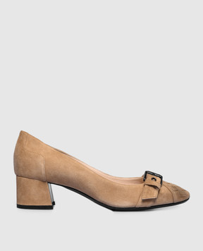 Bottega Veneta Светло-коричневые туфли 428915