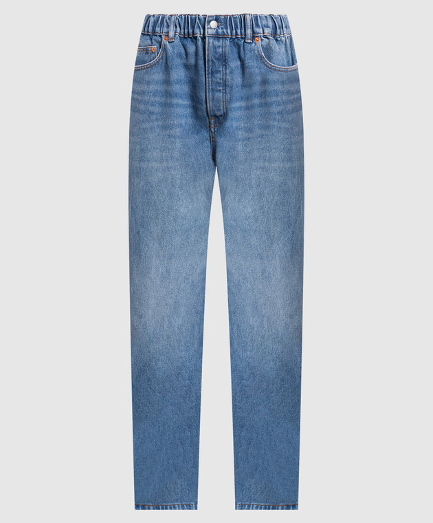 Alexander Wang Blue distressed straight jeans 4DC4214029