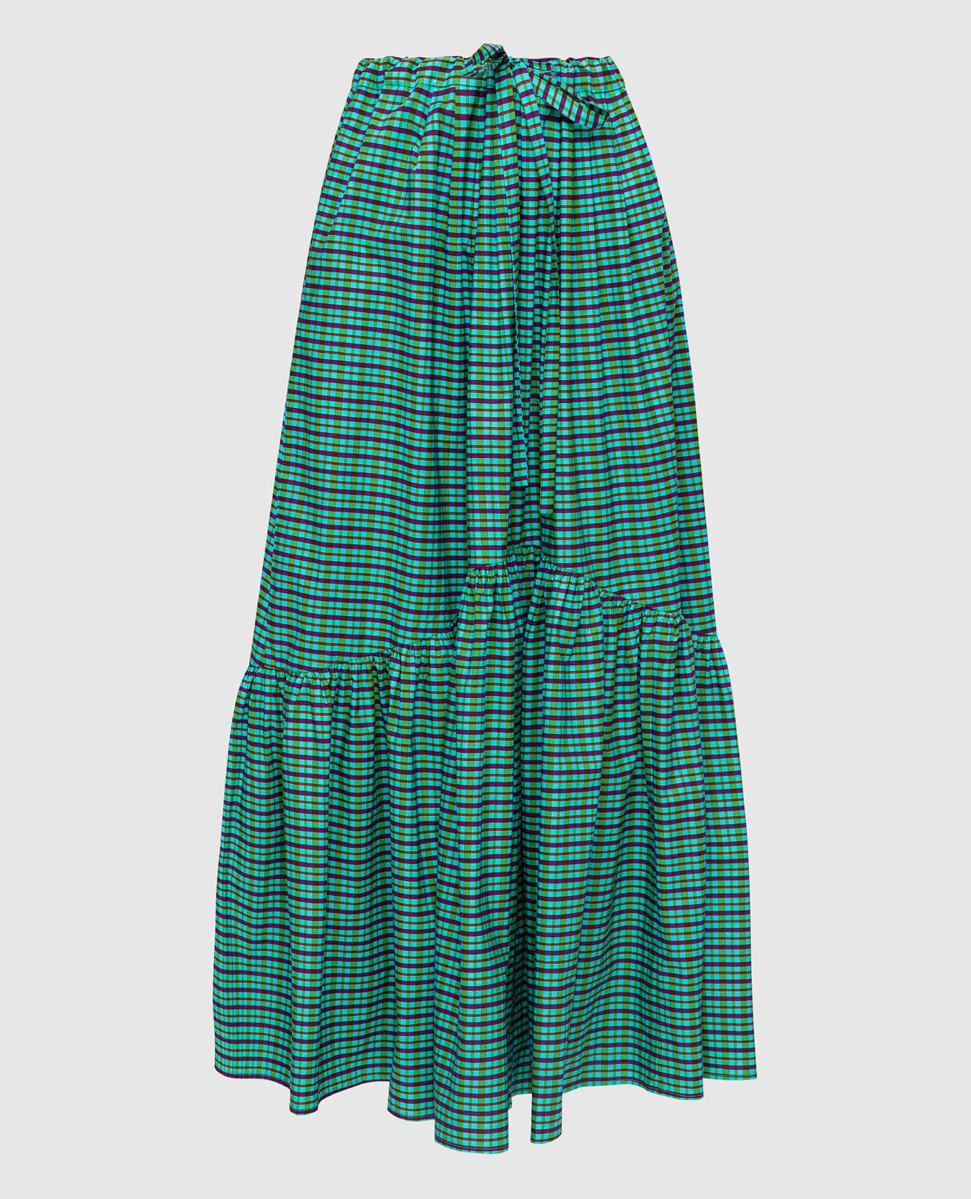 Зеленая юбка 
