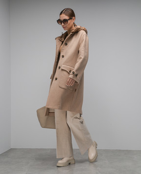 Woolrich Коричневе пальто CFWWOU0858FRUT3492