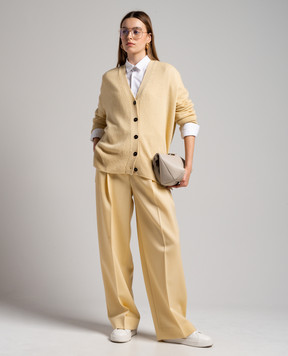 Jil Sander Жовтий светр з кашеміру J02GP0012J13206