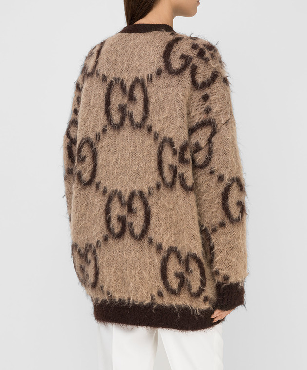 Gucci Бежевый кардиган 635160XKBK2 изображение 4