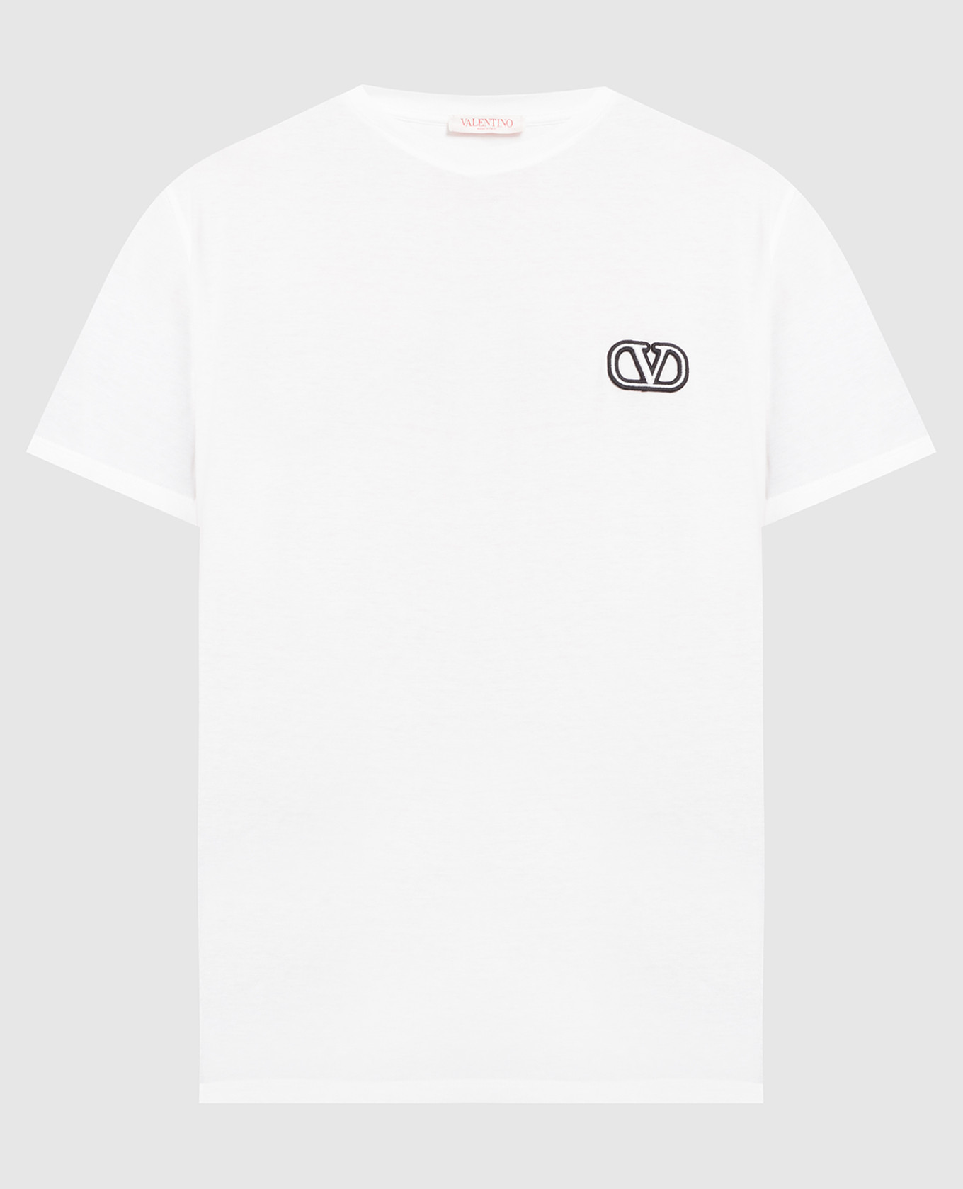 White t-shirt with VLogo Signature patch