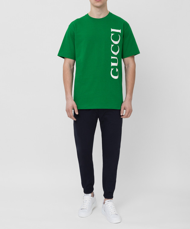 Gucci Зелена футболка 565806XJB2V зображення 2